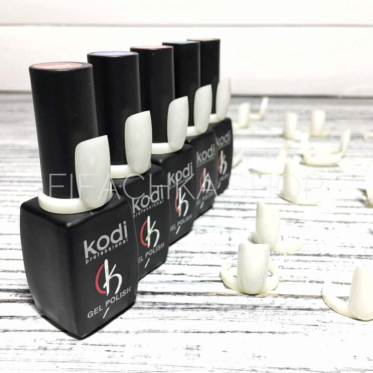 

Типсы с кольцом для образцов гель-лака и дизайнов, поштучно