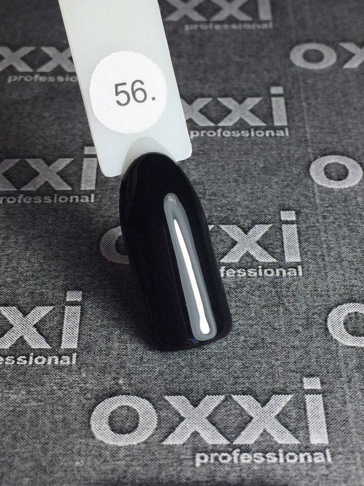 

Гель-лак Oxxi Professional № 56 (черный), 10 мл