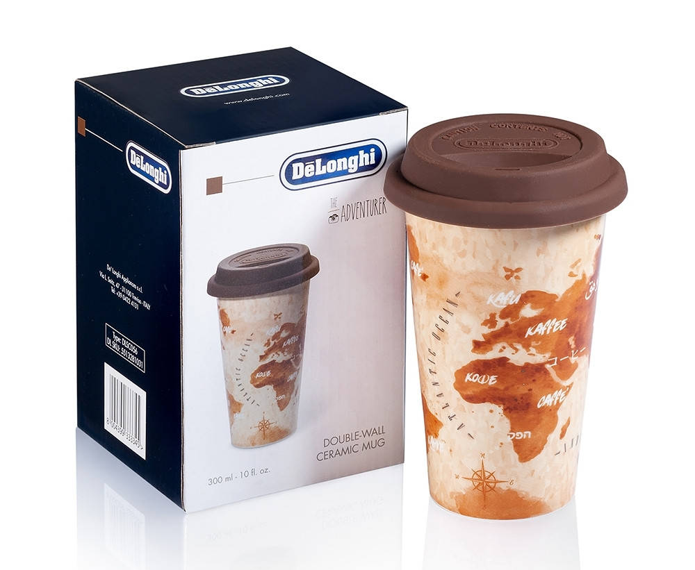 

Термостакан DeLonghi DLSC 056 The Adventurer, Бежевый