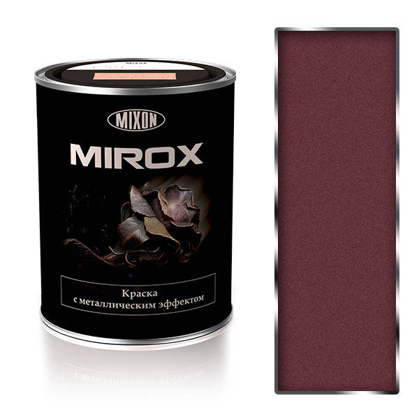 

Термостойкая краска с металлическим эффектом Mixon Mirox №3009 0,75л