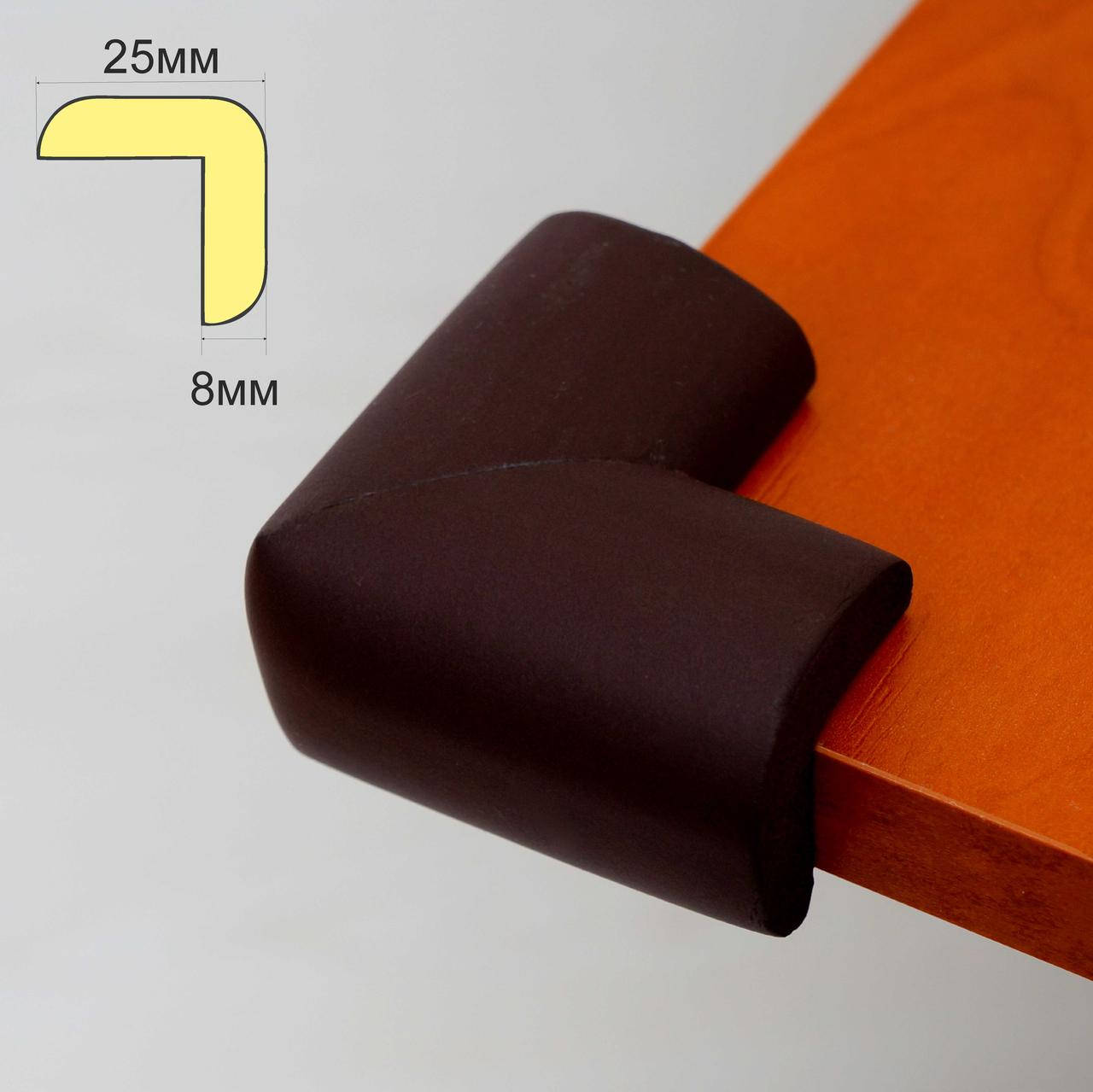 

Мягкие уголки для смягчения удара (темно-коричневый). "СТАНДАРТНЫЙ" размер