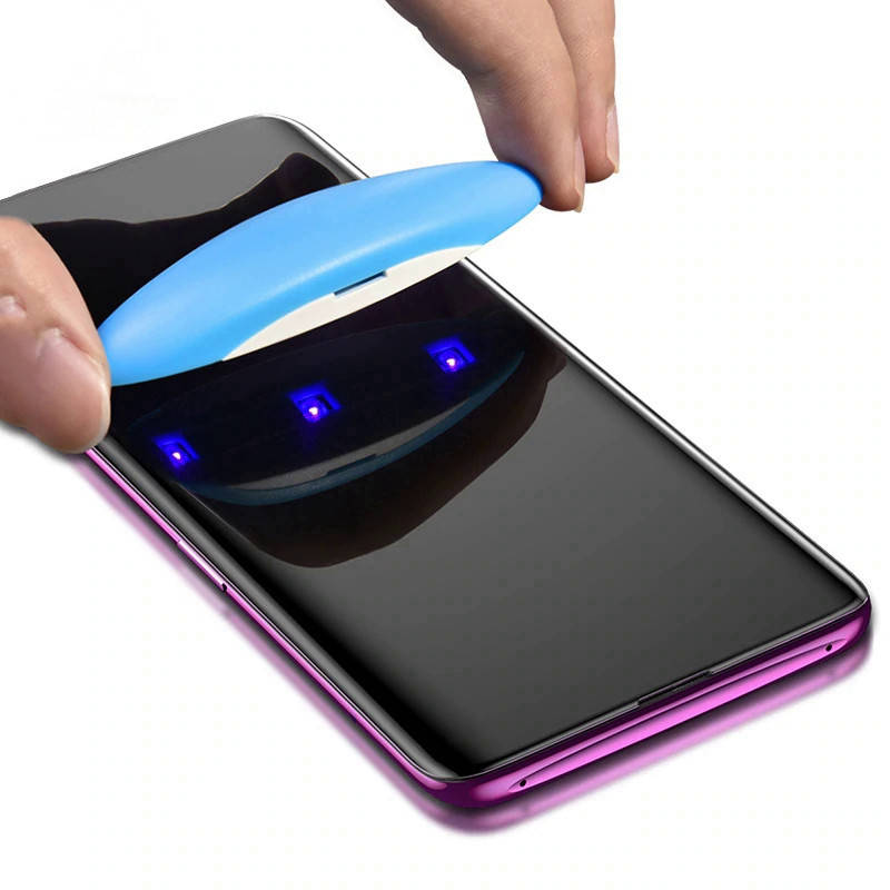 

UV изогнутое защитное стекло для Samsung Galaxy S20 Plus прозрачное, Прозрачный