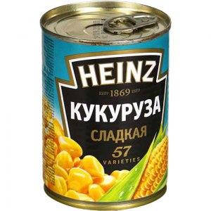 

Кукуруза консервированная Heinz 400g