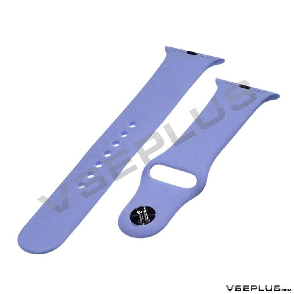 

Ремешок Apple Watch Sport 38 / Watch Sport 40, Silicone WatchBand, сиреневый