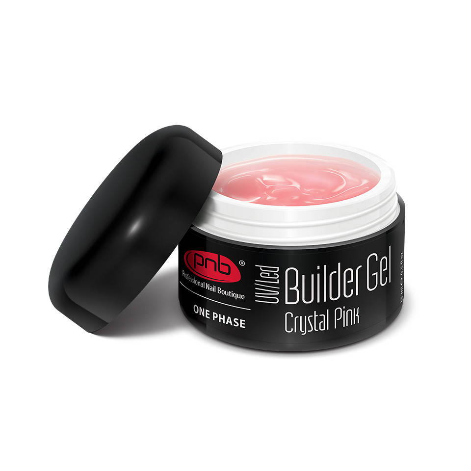

Однофазный моделирующий гель прозрачно-розовый/ Gel Crystal Pink PNB, 50 мл