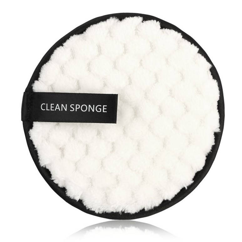 

Хлопковый спонж для умывания MAANGE Clean Sponge белый