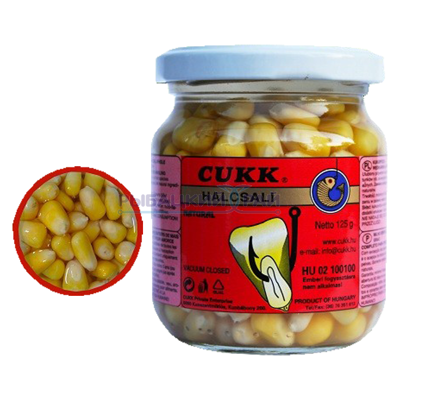 

Кукуруза Cukk (Венгрия) в банке Натуральная (оригинал)