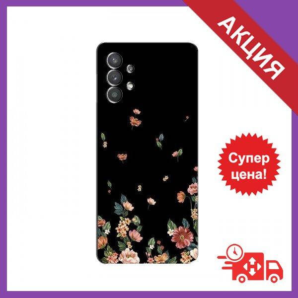 

Чехол для Samsung Galaxy A32 / Бампер на Samsung Galaxy A32 / Чехол для Самсунг Гелекси А32 (Цветочки)