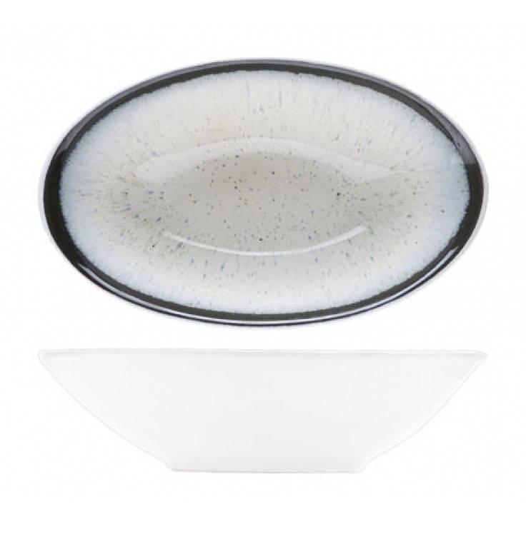 

Салатник овальный 14 х 9 х 4 см, Белый в точку (Cosy&Trendy) Andromeda 7696955