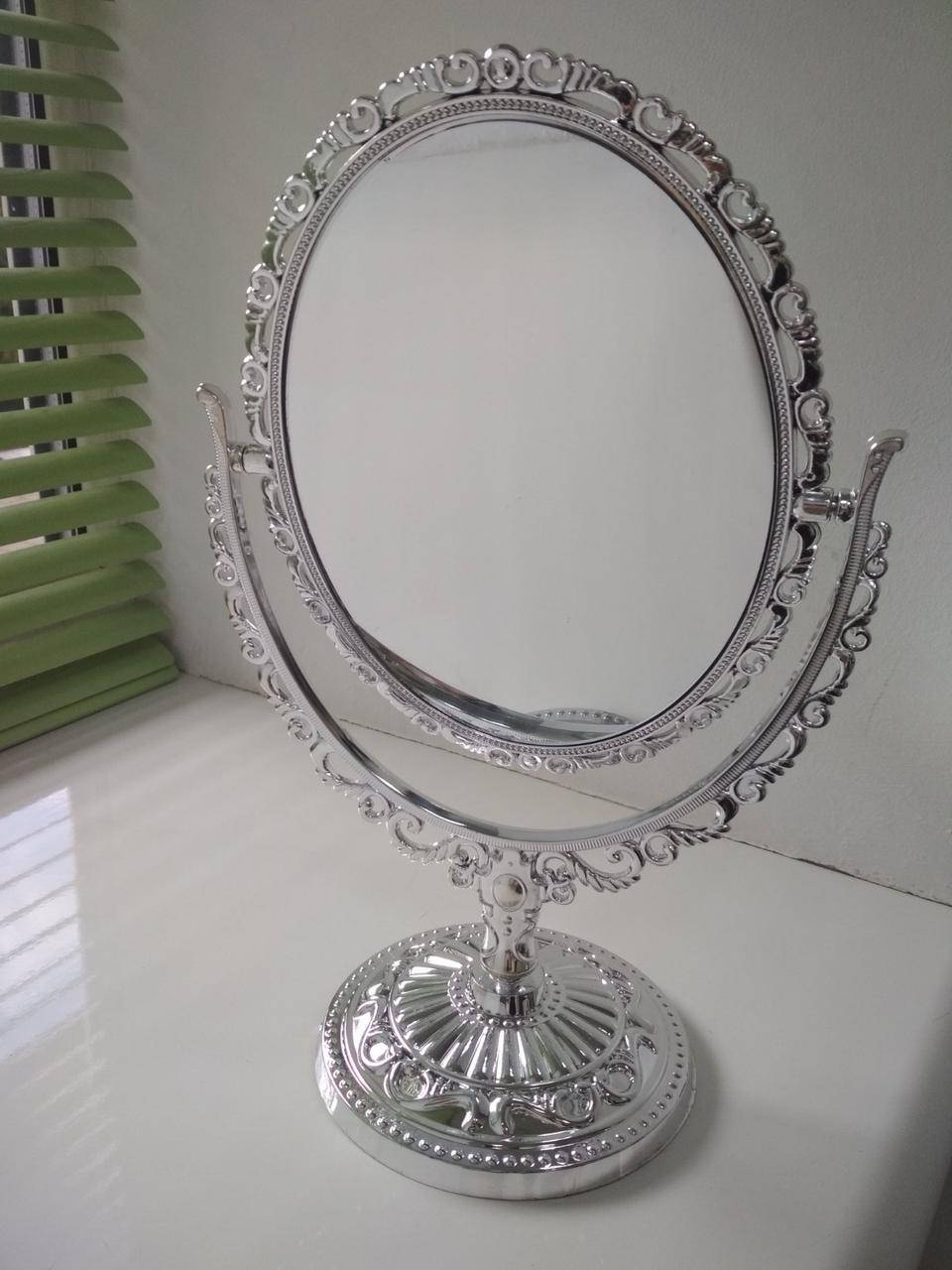 

Зеркало косметическое настольное на подставке La Rosa MR-812, Хром