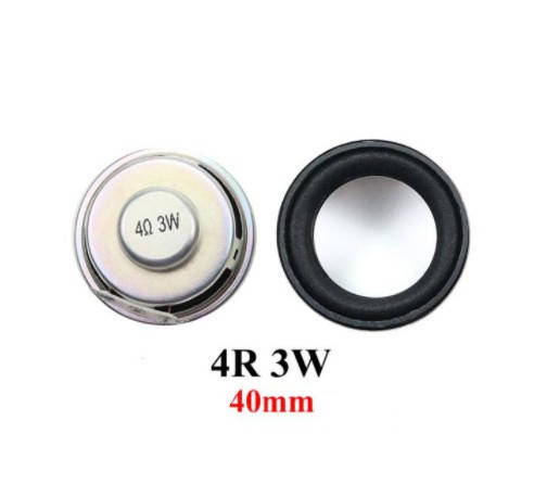 

Динамик 3W (Вт) , 4 Om, 40 mm