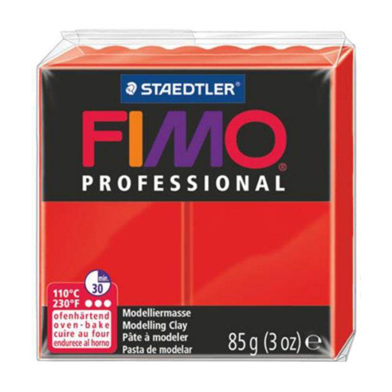 

Пластика Professional, Красная, 85 г, Fimo, Красный