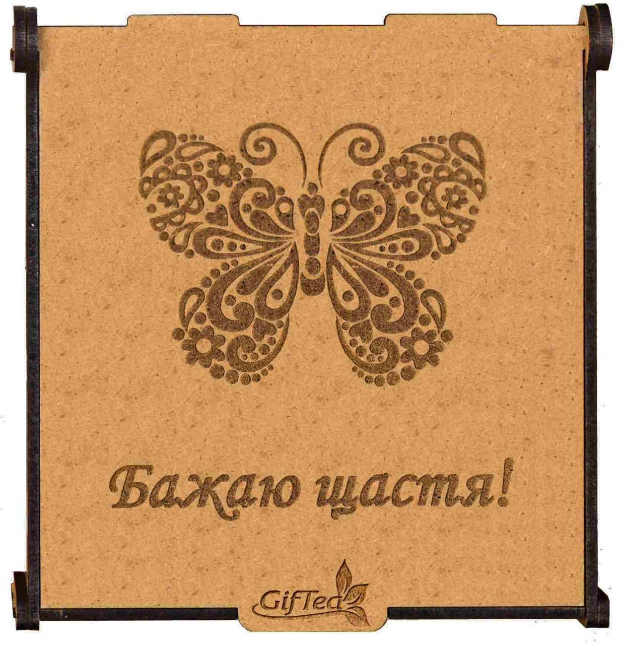 

Подарок по любому случаю, на день рождения, сестре, подруге. Подарочный набор чая "Бажаю щастя"