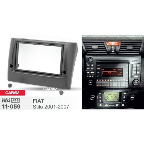 

Переходная рамка Sigma CARAV 11-059 2-DIN для FIAT Stilo 2001-07