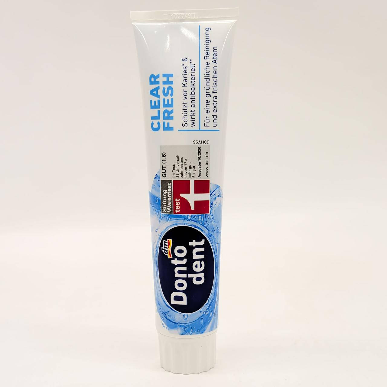 

Зубная паста Dontodent Clear Fresh