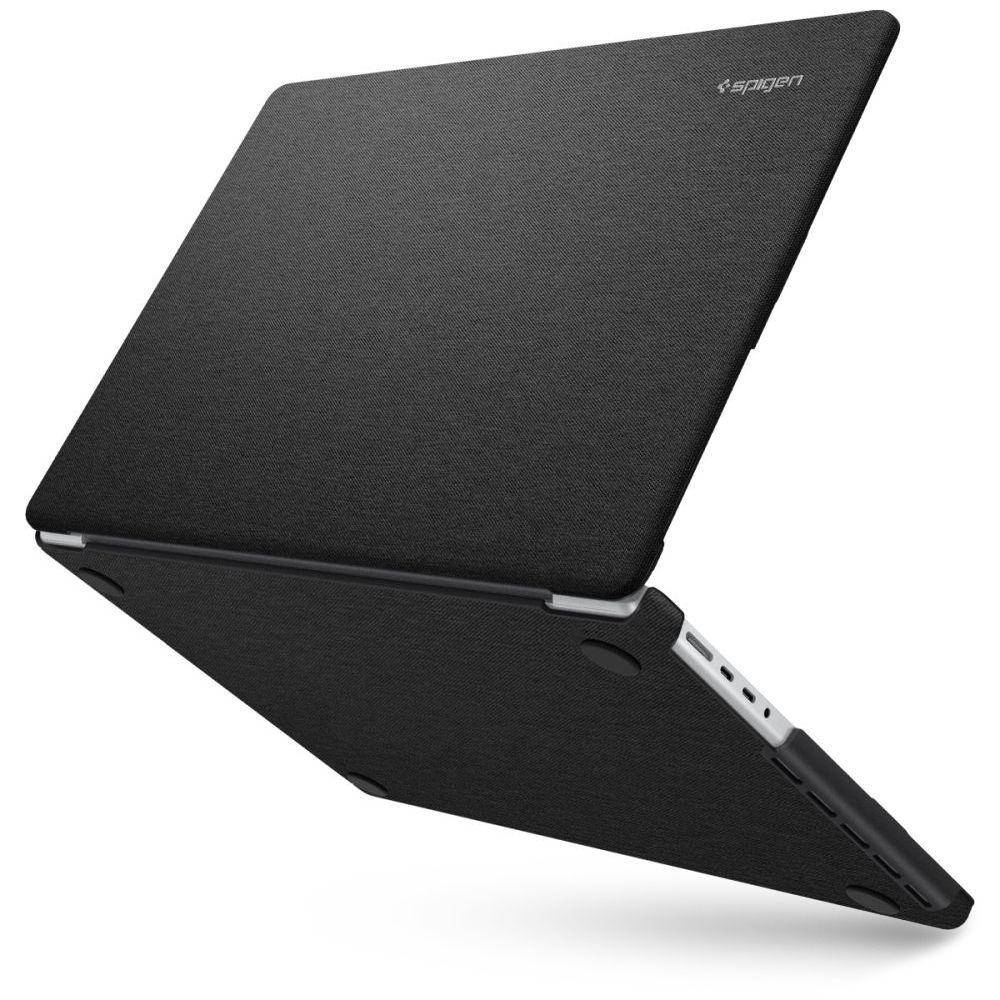 

Чехол Spigen Urban Fit для MacBook Pro 14'' (2021) Black (ACS04213), Черный