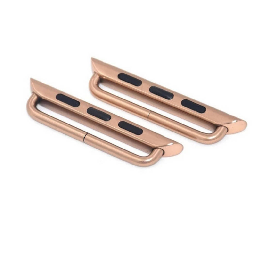 

Переходник, адаптер для ремешка apple watch 38-40 mm. Rose gold. Розовое золото.