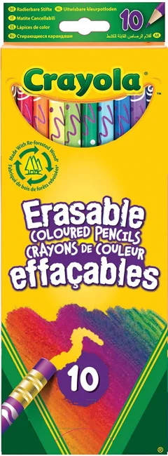 

Набор стирающихся карандашей Crayola, 10 шт