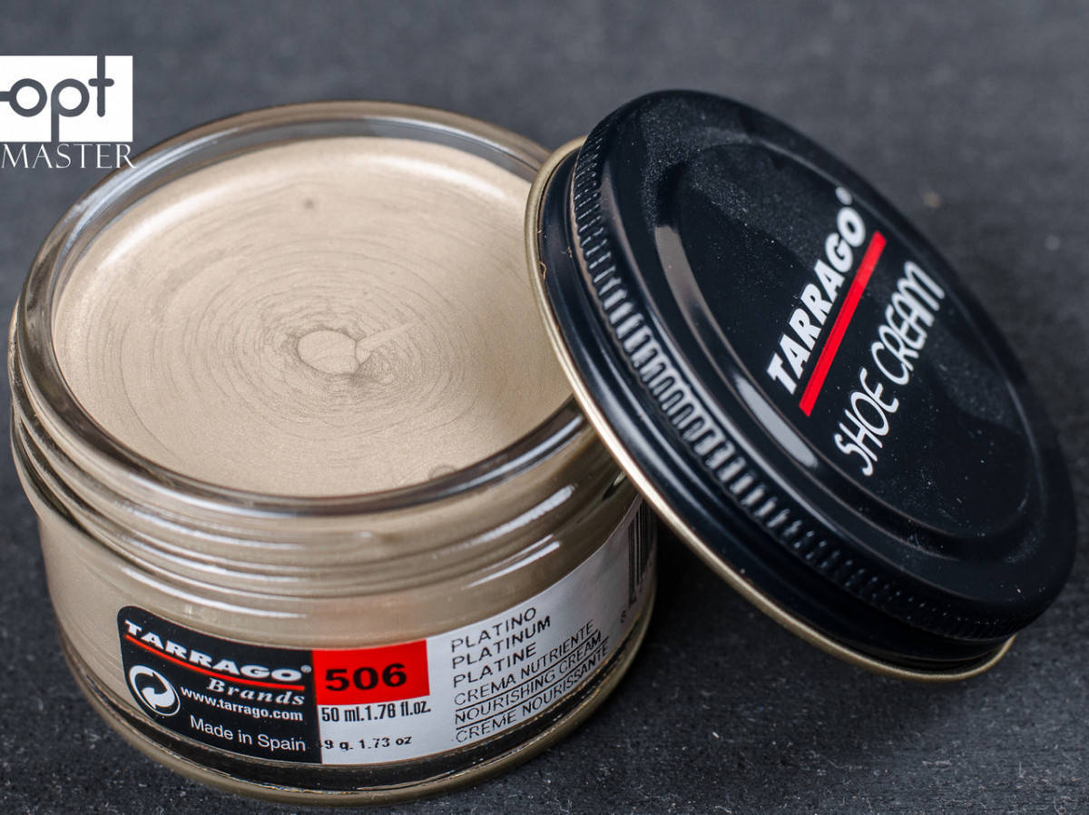 

Крем для обуви платиновый металлик Tarrago Shoe Cream, 50 мл, TCT31M (506)