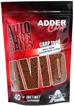

Пеллетс Adder Carp AC Mikro Pellet 2 мм, Кукуруза