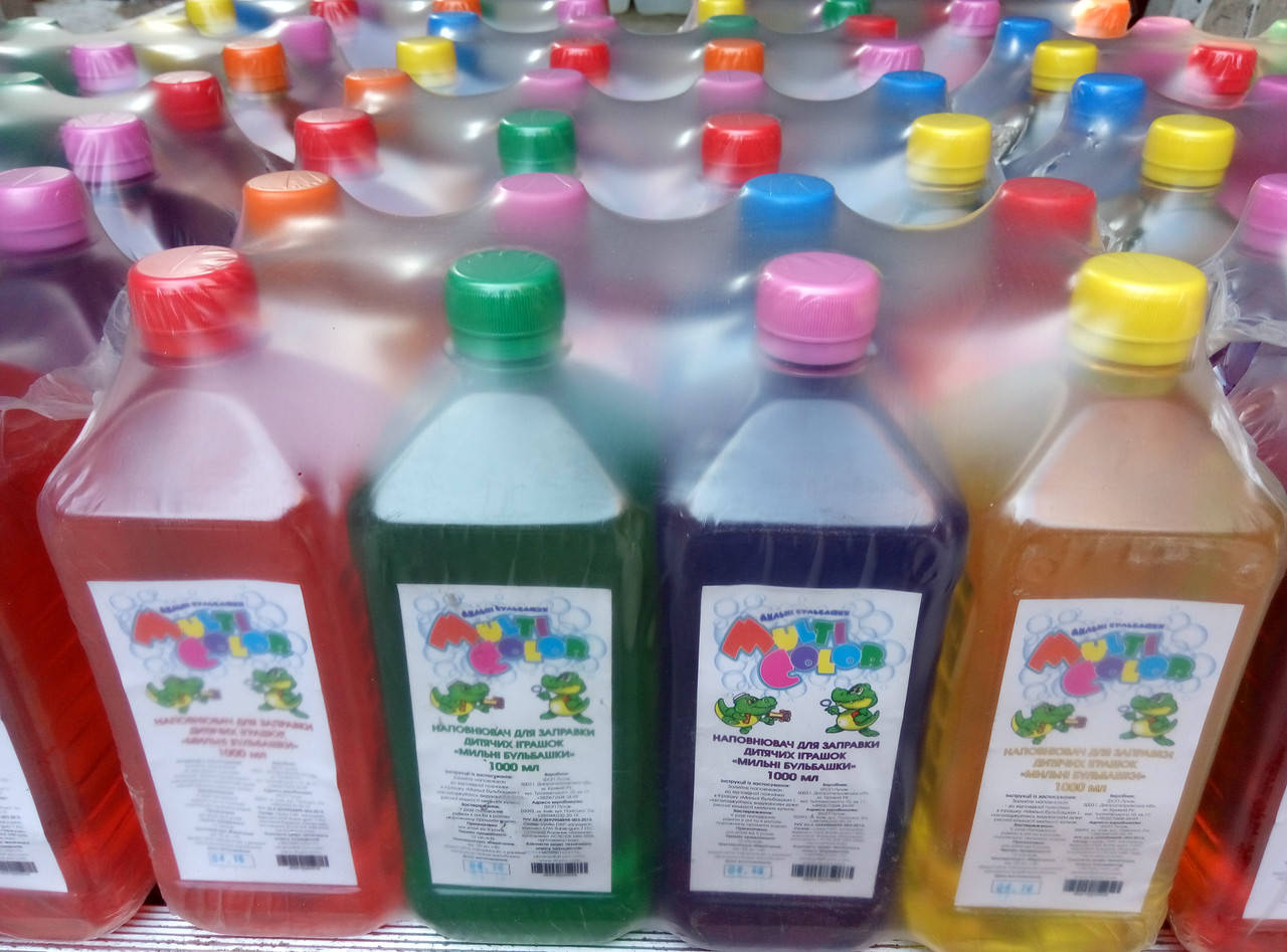 

Дитячі мильні бульбашки "MultiColor" 500 мл