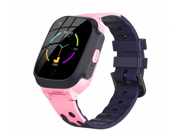 

Детские Умные Смарт-Часы Terfo T75 С GPS И Термометром Сине-Розовый