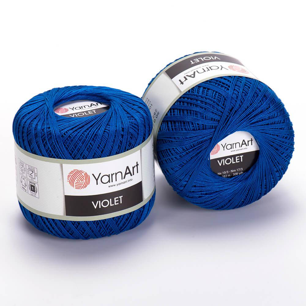 

Пряжа YarnArt Violet / Ярнарт Виолет / хлопок / Василек 4915, Фиолетовый