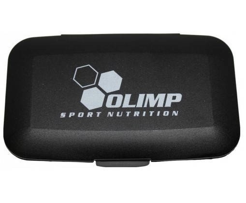 

Таблетница Контейнер для таблеток OLIMP Pillbox черный