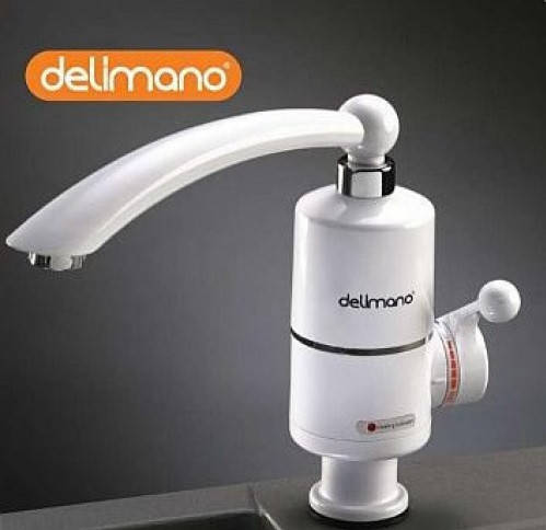 

Кран с подогревом, проточный водонагреватель Delimano