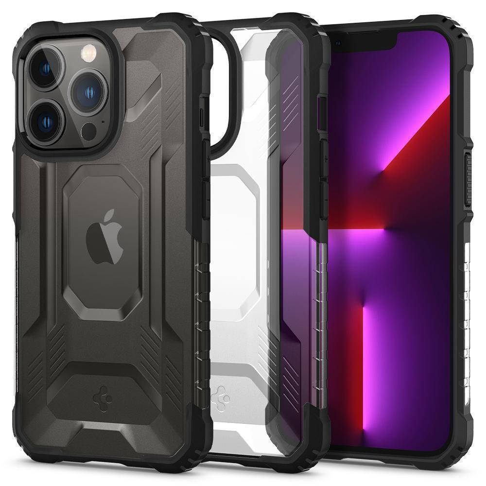 

Чехол Spigen Nitro Force для iPhone 13 Pro Matte Black (ACS03282), Черный