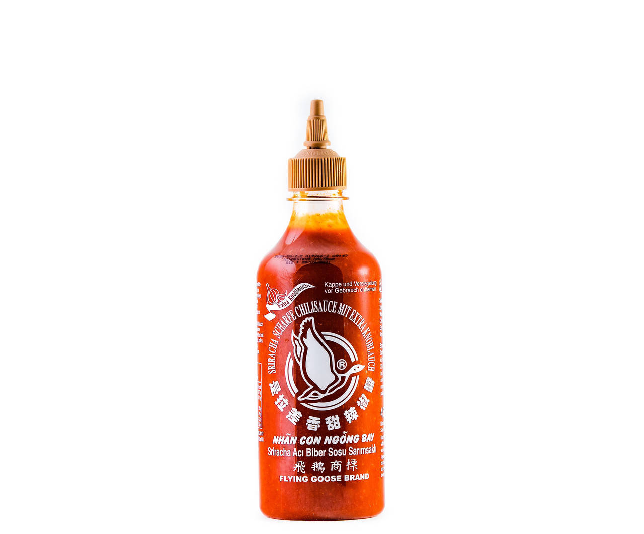 

Соус Шрирача с чесноком (51% чили) Sriracha Flying Goose Brand 455 мл