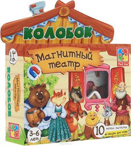 

Магнитный театр Колобок Рос Vladi Toys