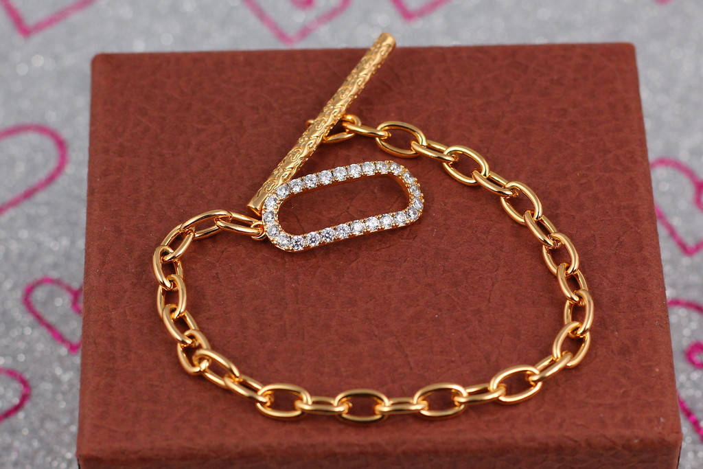 

Браслет Xuping Jewelry якорный браслет с пряжкой 5 мм 18,5 см золотистый