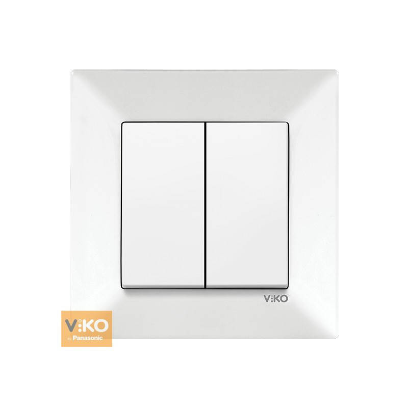 

Выключатель Viko MERIDIAN, белый, 2 кл.
