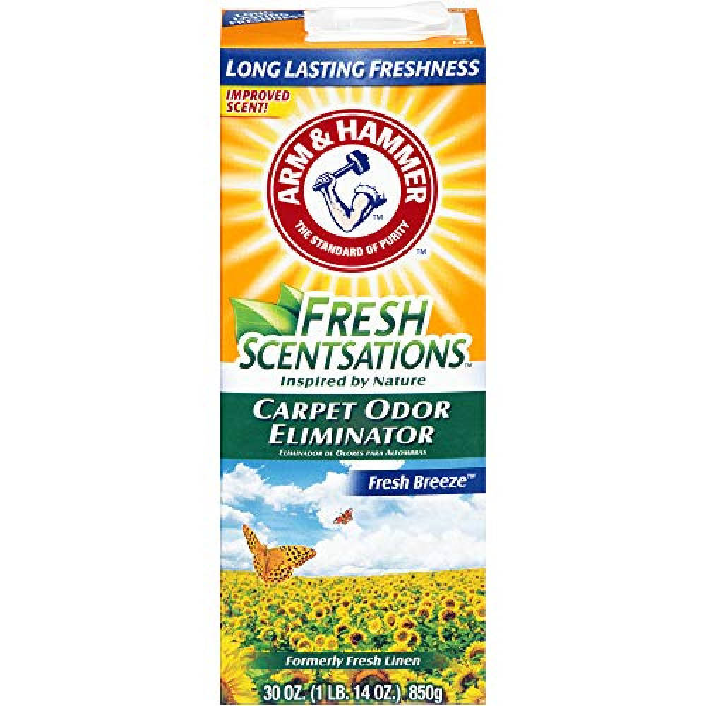

Arm&Hammer Дезодорант-порошок для ковров "Fresh Breeze" - 850 г