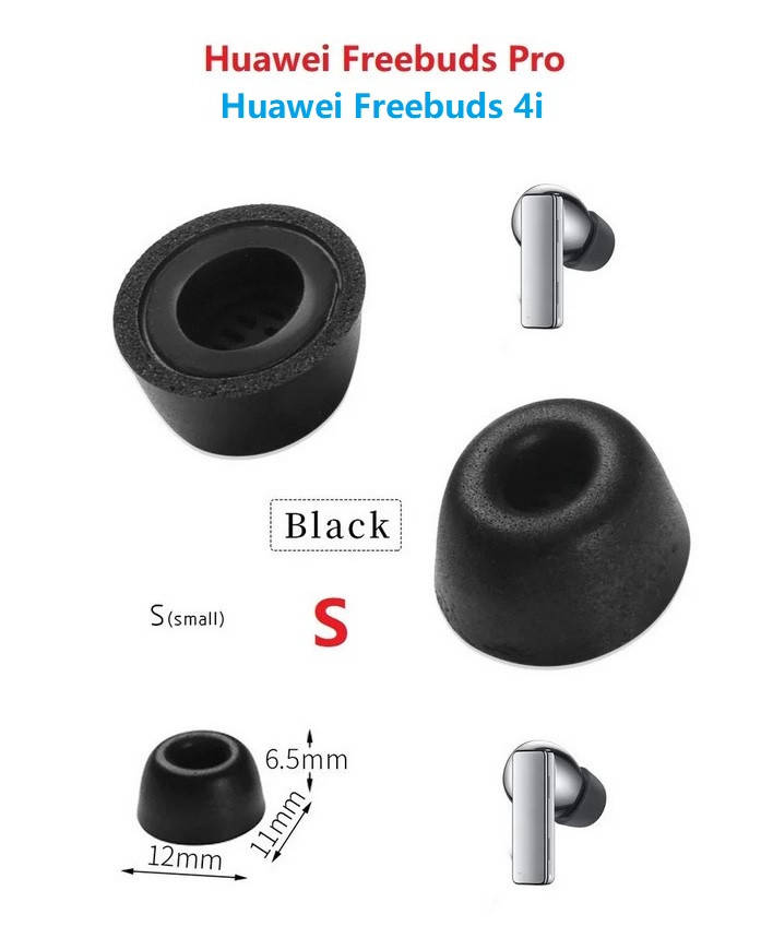

Пенные амбушюры Huawei FreeBuds PRO 4i Lite Размер S маленькие