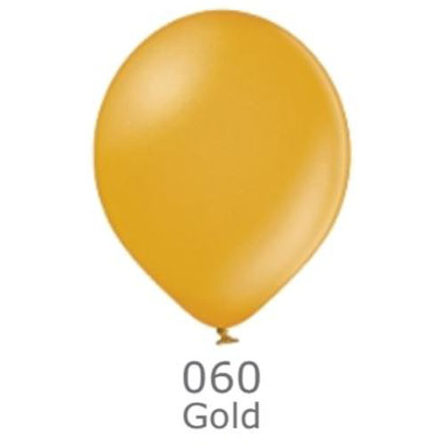 

Шар воздушный BELBAL металлик 060 Золотой Gold 12"(30см), Золото