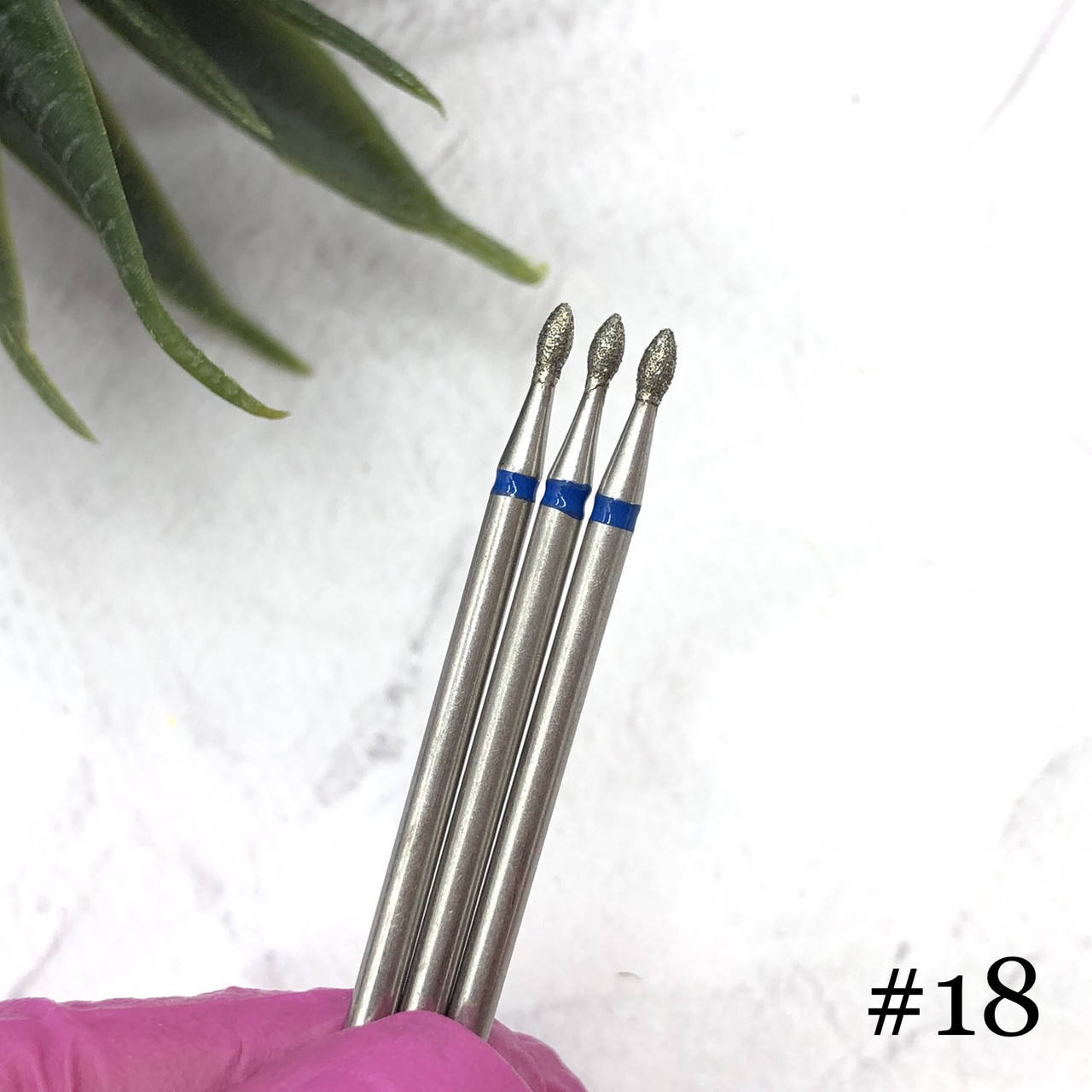 

Насадка алмазная №18, синяя, Разные цвета