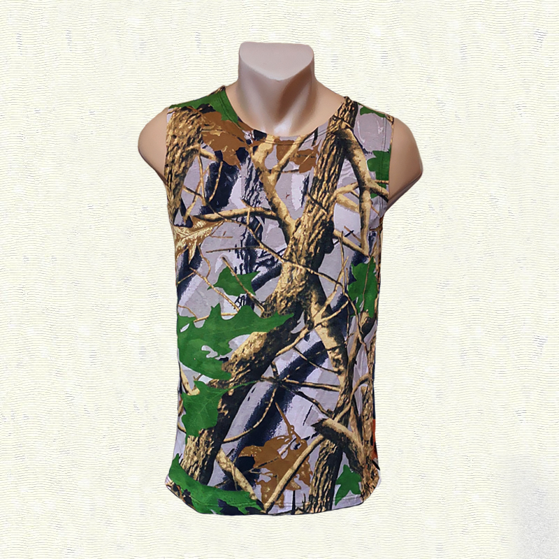 

Футболка-безрукавка Камуфляж -05 р