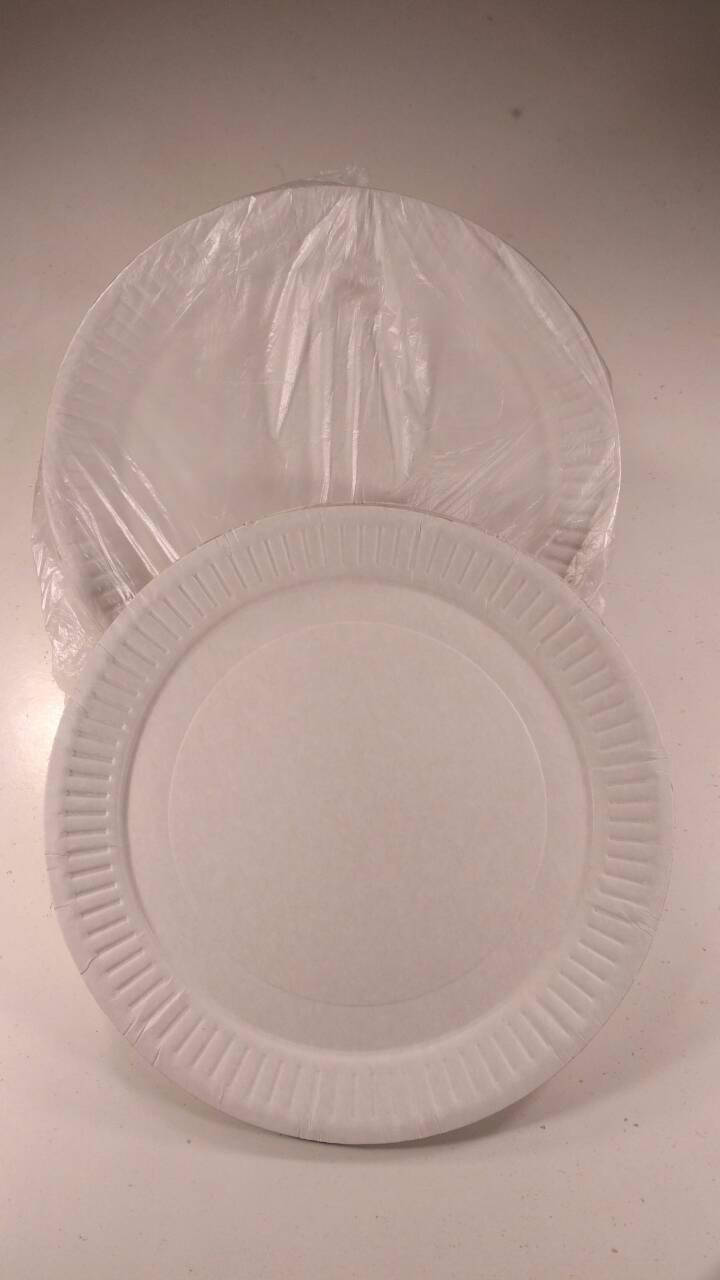 

Одноразовые тарелки бумажные диаметр 210мм (100 шт)