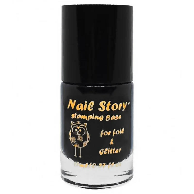 

Nail Story Stamping Base - база для стемпинга и фольги, 11 мл, Синий
