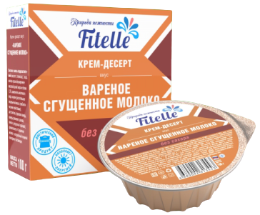 

Крем-десерт ФитПарад Fitelle "Вареное сгущенное молоко" (100 грамм)