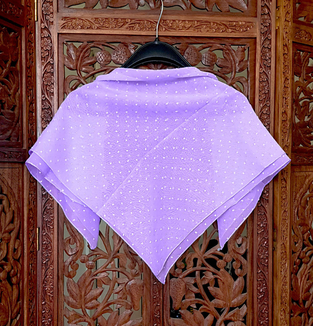 

Платок шифоновый средний Веста, Сиреневый