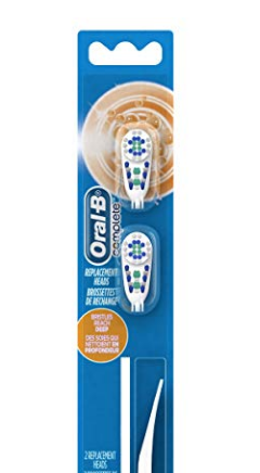 

Орал-би 2 штуки сменная насадка Oral-B complete 3d White Pro-Health, Белый