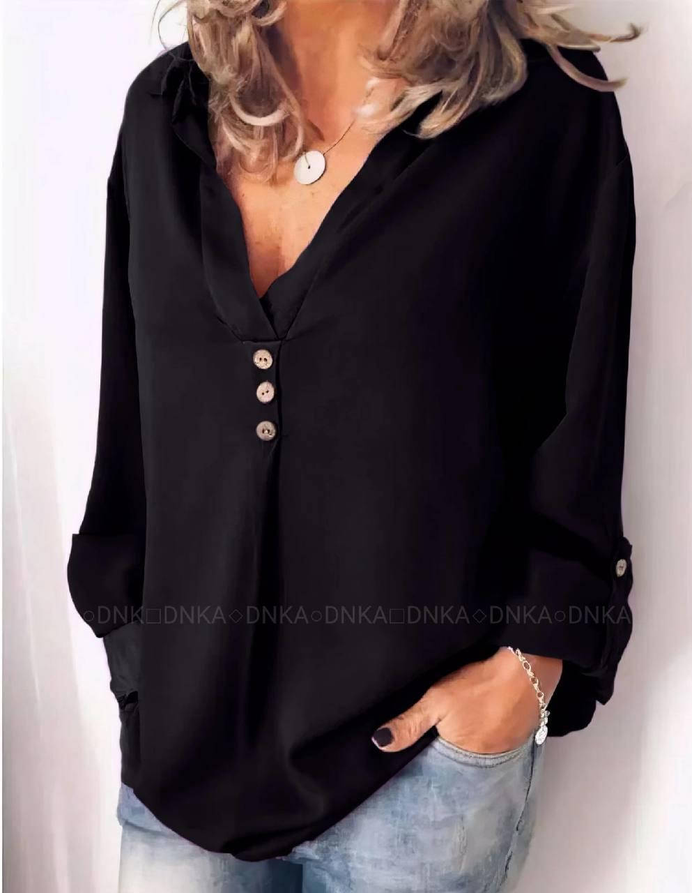 

Блузка женская штапельный софт Размеры: 42-44,46-48,50-52,54-56(5цв) "LARA-2" недорого от прямого поставщика, Разные цвета