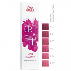 

Оттеночная краскаТонуюча яскрава фарба Wella Professional Color Fresh CREATE High Magenta