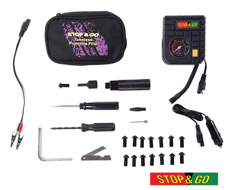 

Ремкомплект для шин с компрессором Tubless Puncture Pilot