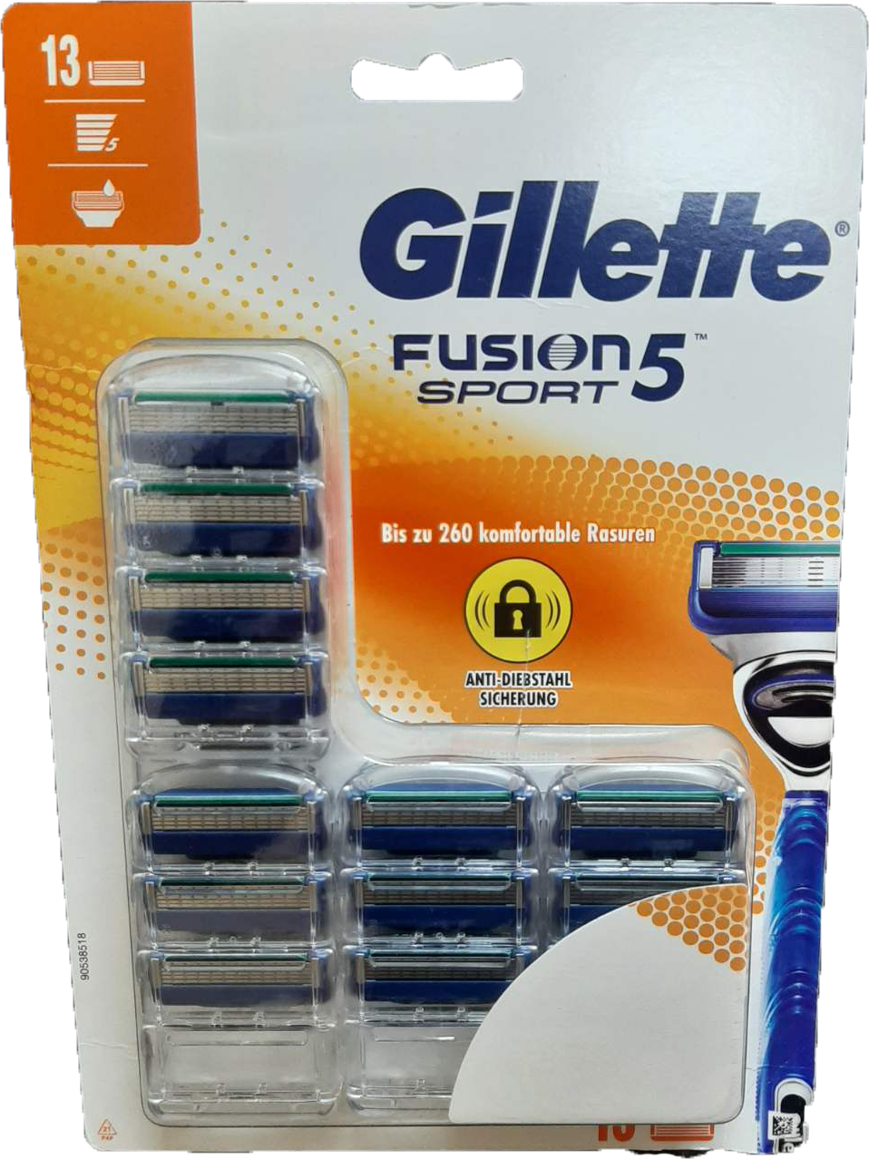 

Картридж Gillette "Fusion SPORT" (13)
