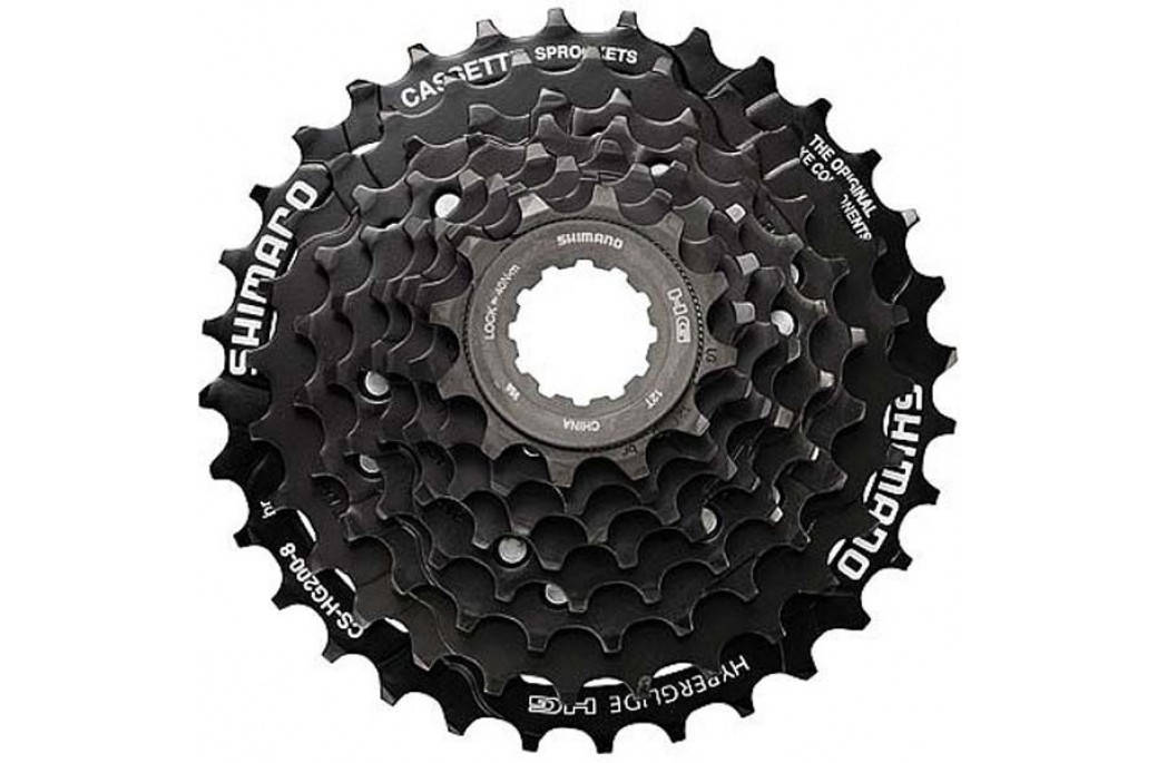 

Кассета Shimano CS-HG200 12-32Т, 8скор, черный (FRW-003-50)