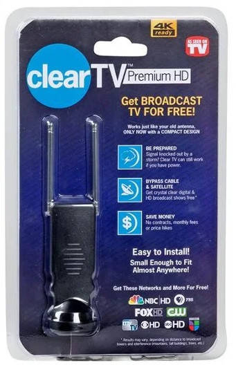 

Цифровая ТВ антенна Clear TV Premium 4K